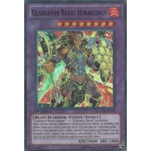  Yu Gi Oh   Gladiator Beast Heraklinos   Legendary Collection 