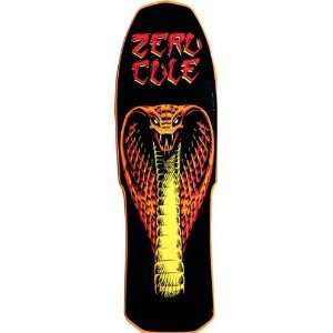 Zero Cole Cobra Deck 9.75 Black Orange Skateboard Decks  