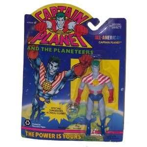  Captain Planet All American Tiger Toys 1991 Toys & Games