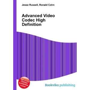  Advanced Video Codec High Definition Ronald Cohn Jesse 
