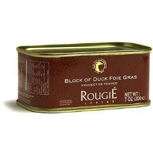 Bloc of Gourmet Duck Foie Gras from France 7oz  Grocery 