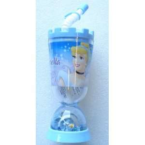    Disney Globe Tumbler Sippy Cup Cinderella Princess 