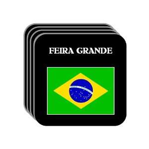  Brazil   FEIRA GRANDE Set of 4 Mini Mousepad Coasters 