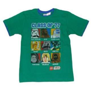   Lego Star Wars Class of 77 9 Character Profile Boys T shirt Clothing