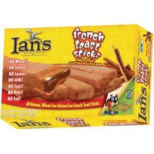 IANS Wheat & Gluten FreeFrench Toast Sticks, Size 10 Oz (pack of 8 