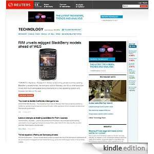  Reuters Technology Kindle Store