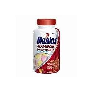  Maalox Antacid & Antigas Maximum Strength, Assorted Fruit 