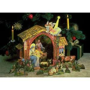  Schreiber   Bogen Large Christmas Crib Card Model Toys 
