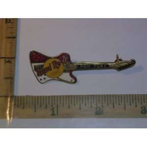 Hard Rock Cafe Guitar Pin, New York, New York Guitar Pin