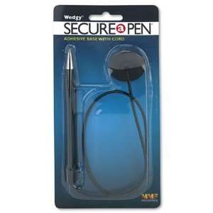  Wedgy® Cord Counter Pen, Medium Point, Blue Ink 