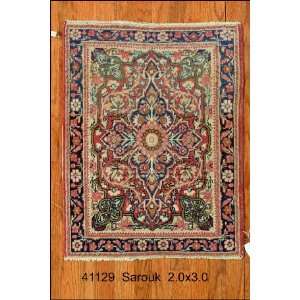    2x3 Hand Knotted Lavar Persian Rug   20x30