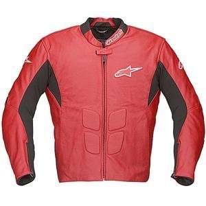   SP 1 Perforated Leather Jacket   38 US / 48 Euro/Red Automotive