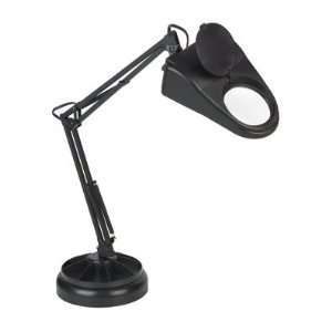  Victory Magnifier Organizer Task Lamp, Black VS100515B 