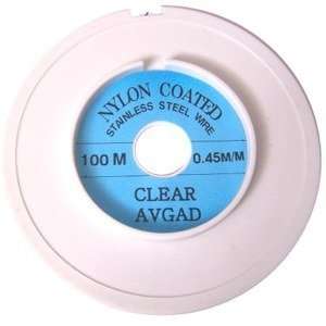   coated wire   Clear tone (0.45 mm   100 meters) Arts, Crafts & Sewing