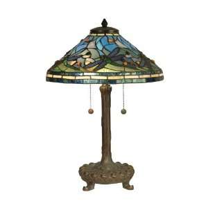  Dale Tiffany TT10216 Tiffany 2 Light Table Lamps in 