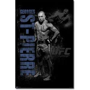  UFC GEORGES ST PIERRE 22X34 POSTER ULTIMATE FIGHT 4726 
