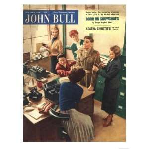  John Bull, Secretaries Engagement Boyfriends Magazine, UK 