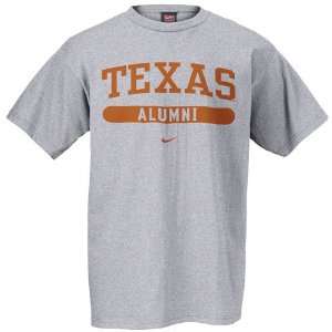  Nike Texas Longhorns Ash Sport Specific Alumni T shirt 