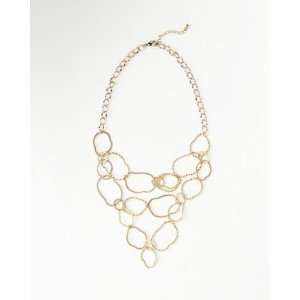  Coldwater Creek Organic links Gold necklace Jewelry