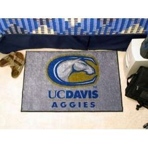  UC Davis Aggies 20x30 Starter Floor Mat (Rug) Sports 