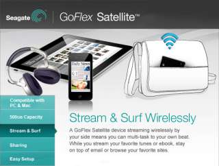 Stream and surf on almost any device that has Wi Fi and a web browser