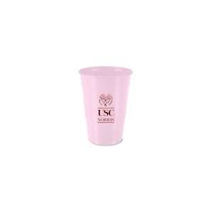  Min Qty 100 Plastic Cups, Pink 16 oz.