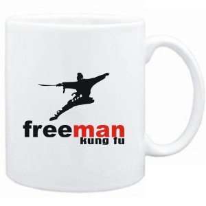  Mug White  FREE MAN  Kung Fu  Sports Sports 
