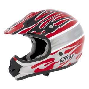  Cyber UX 31C Blaze Full Face Helmet XX Large  Red 