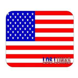  US Flag   Los Lunas, New Mexico (NM) Mouse Pad Everything 