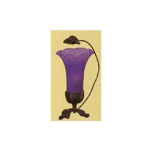  Meyda Tiffany 14340, 8H Sitting Frog Purple Accent Lamp 