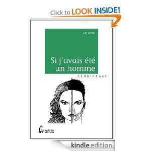   été un homme (French Edition) Zoé Lemés  Kindle Store