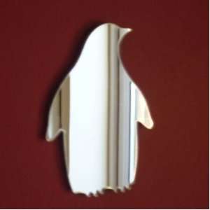  Penguin Mirrors 2cm X 1.5cm (20 in Pack)