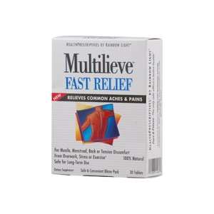   Light Multi Relief Fast Acting    30 Tablets