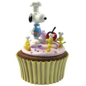  Cupcake Snoopy Musical Figurine