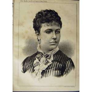   Portrait Madame Albani Bailie 1880 Glasgow Conscience