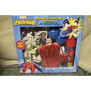 Spiderman Grime Fighting Bath Set/Spiderman Bath Set/Spiderman Foam 