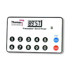  Thomas 5037 Traceable Credit Card Timer, 3 3/8 Length x 2 