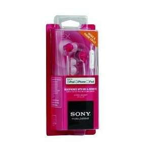  Sony Electronics, SONY DREX12iPPNK iPod / iPhone Earbud 
