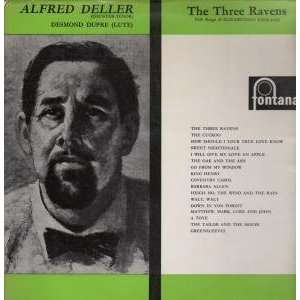    THREE RAVENS LP (VINYL) UK FONTANA 1955 ALFRED DELLER Music