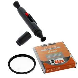  GTMax 58mm UV Haze Filter+Lens Cleaning Pen for Canon T2i 