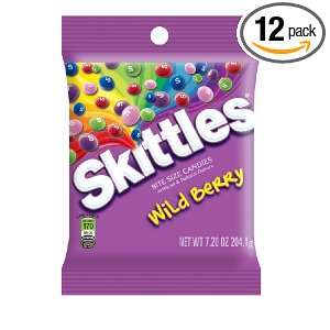 Skittles Wild Berry Candy, 7.2 Ounce Grocery & Gourmet Food