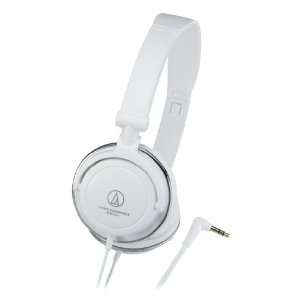  Audio Technica ATH SJ11 WH White  Portable Headphones 