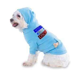  VOTE FOR OSCAR Hooded (Hoody) T Shirt with pocket for your 