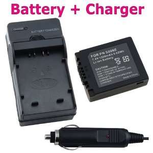  3H BATTERY+1HR CHARGER PANASONIC FZ30 FZ50 FZ7 FZ8 FZ18 