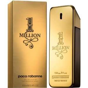  1 Million By Paco Rabanne for Men 3.4 Oz Beauty