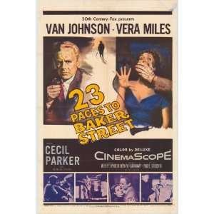 23 Paces to Baker Street   Movie Poster   27 x 40 