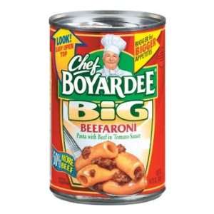 Chef Boyardee Big Beefaroni Macaroni 15 oz (Pack of 24)  