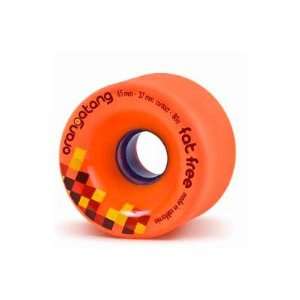  Orangatang Fat Free 65mm 80a 37mm Contact Orange Wheels 