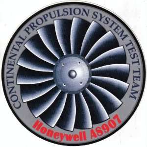   Propulsion System Test Team Honeywell AS907 