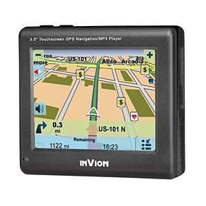   INVION 3.5 GPS NAVIGATION SYSTEM WITH TEXT TO SPEECH 